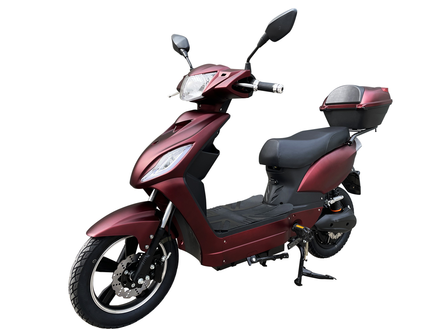 Adult Moped Electric Bike 48V 500W 1000W Motor Power Two-Wheel Electric Scooter Bluetooth Smart Front Brake 30AH 40AH Options