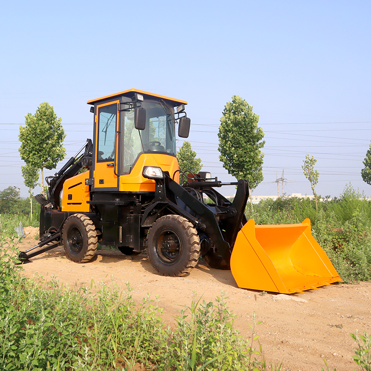 4x4 Attachment Front End Loader With Backhoe Mini Backhoe Loader