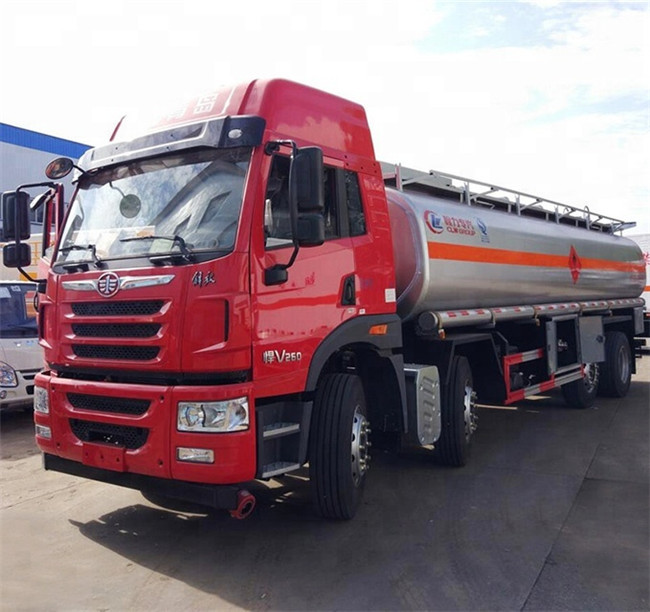 FAW 8*4 336hp 35CBM Diesel Oil Mobile Tanker Truck Aircraft Refueling Manual Transmission Type