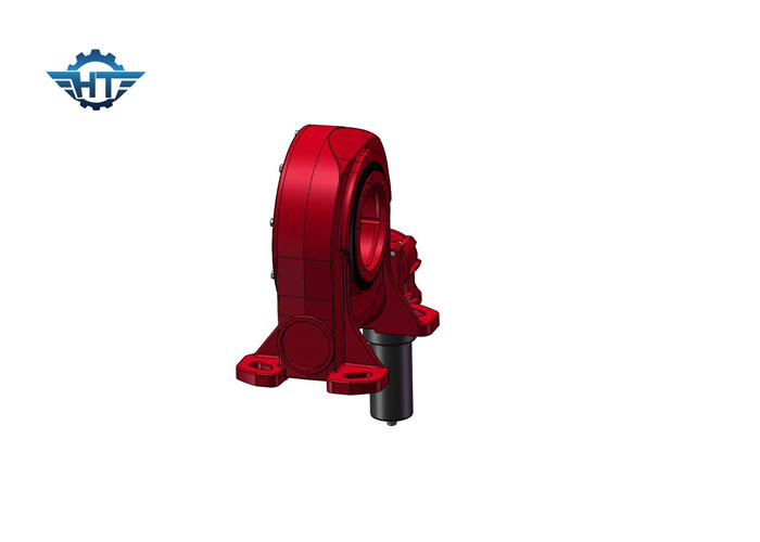 Self Locking Worm Drive With Square Tube For Vertical Single Axis Solar Tracking System