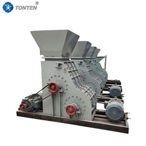 China Double Stage Hammer Crusher Machine Shale Pebbles Crusher Fine Powder on sale
