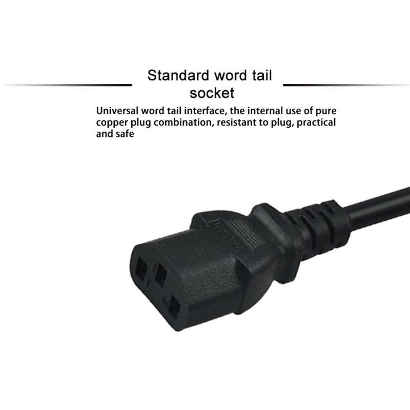 ISO9001 Brazil Electrical Power Cord 220v Computer Power Cable 1meter