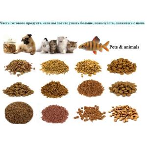 Dry Pet Food Fish Feed Pellet Making Processing Line with Customizable Machine