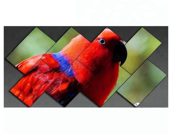 Factory Products 46 49 55 Inch Ultra-Narrow Bezel LCD Video Wall Irregular Video