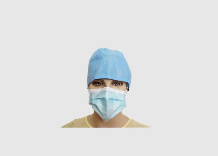 Breathable Disposable Earloop Face Mask Folded Design For Medical And Clinic