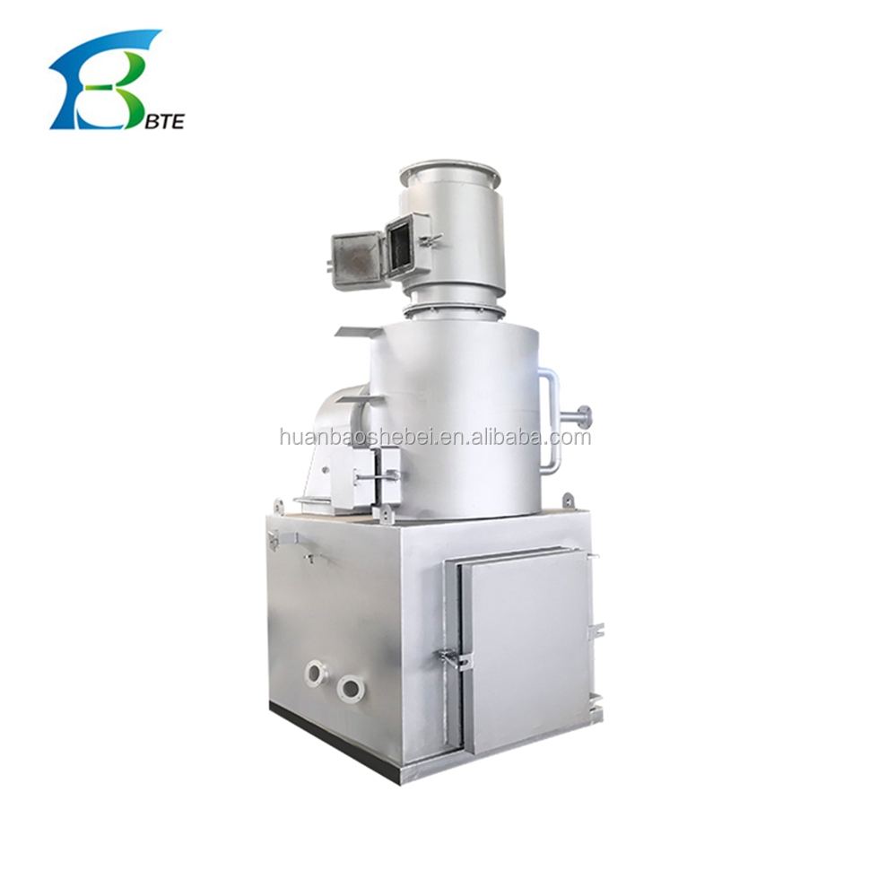 Silver Grey Dead Pets Cremation Furnace for Cats Dogs and Rats Disposal Incineration