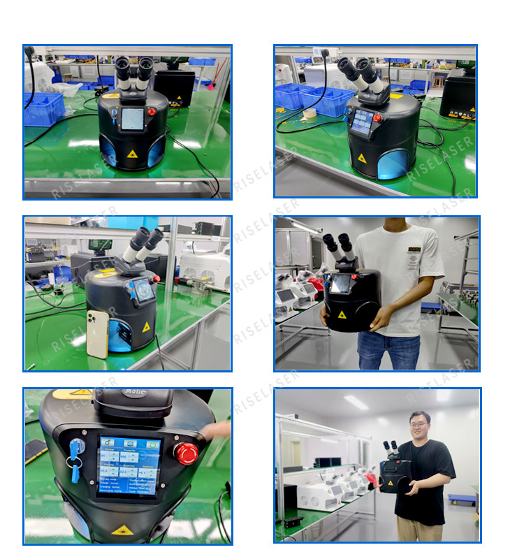 MINI Jewelry Soldering Machine 1.5kw AC220V With Digital Screen