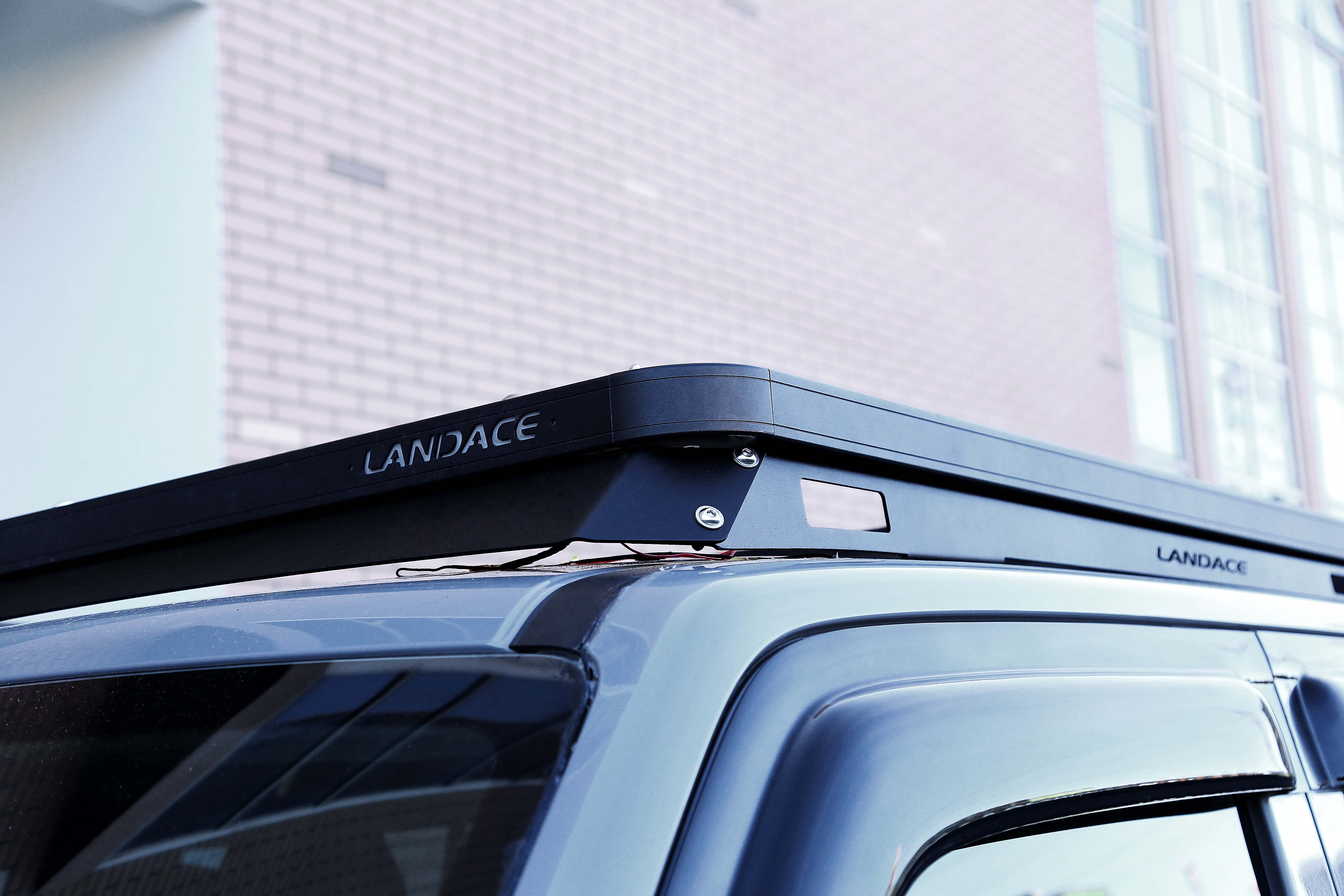 Black Aluminium Alloy Roof Luggage Rack For Tank300 4X4 Vehicle Exterior Accessories
