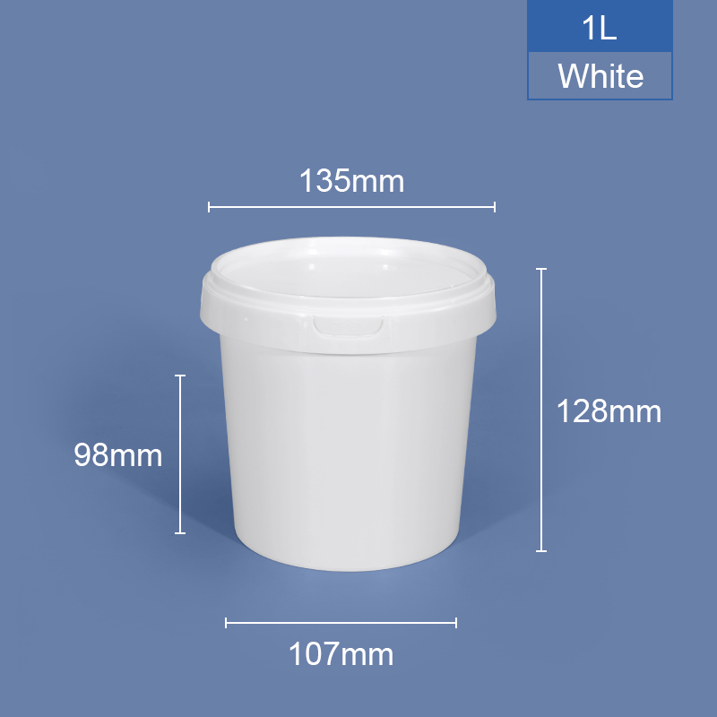 Food Grade Cotton Candy Ice Cream Honey Buckets for Milk Popcorn Snacks Packaging