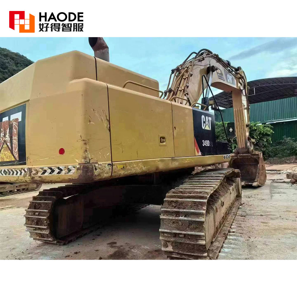 Used Excavator Caterpillar Heavy Duty Cat349D2l 349 Original CAT Construction Machinery Mining Crawler Digger