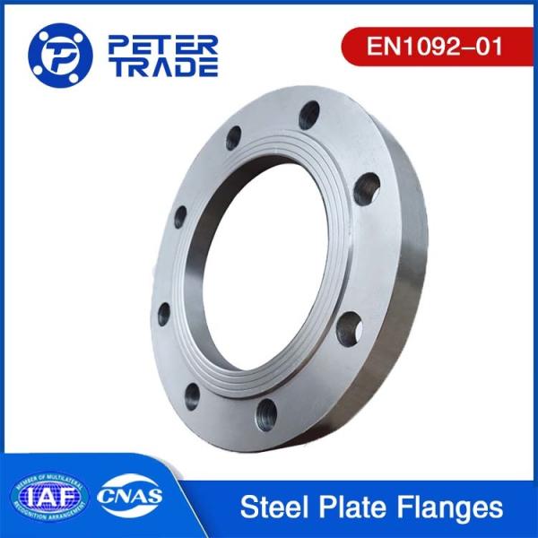 European Standard EN1092-01 Carbon Steel/Stainless Steel Plate Flange PN16 PLFF