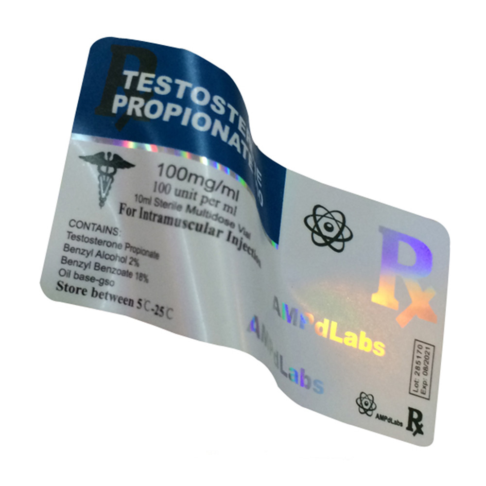 Anavar Oxandrolone 50 Tablets Pill BAGS Label Hologram Printing Waterproof Pharmaceutical Usage