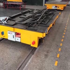 20 Tons Load Rail Transfer Trolley Telecontrol Operate Safety Sensors Control