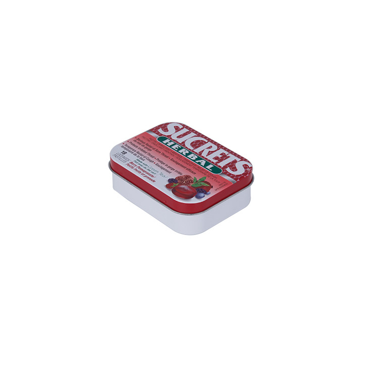 Rectangular Metal Tins for sale Custom Storage Tin with Lid Wholesale Candy Tin Containers