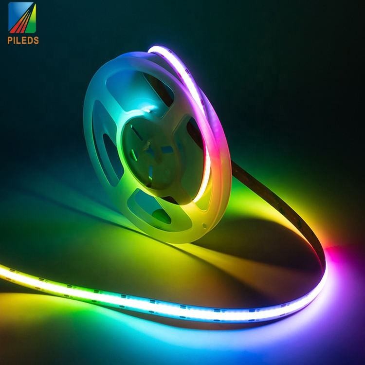 WS2811 Pixel COB LED Strip RGB 5M 12V SM16703 Addressable Programmable Dream Color