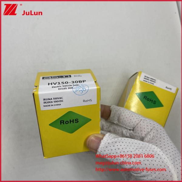 HV150 FUSE 32BP 30A DC500V Bolt Tubular Electric Vehicle Automotive Battery