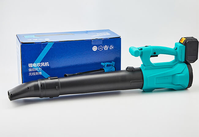 Low Noise 40V Lithium Leaf And Snow Blower Garden Vacuum Cordless