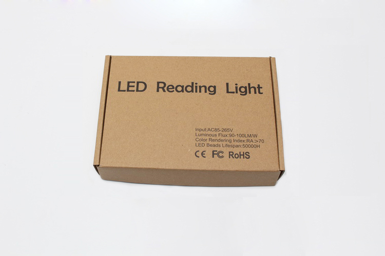 Modern gooseneck reading light/rechargable reading light/usb led reading light/led bed headboard reading light