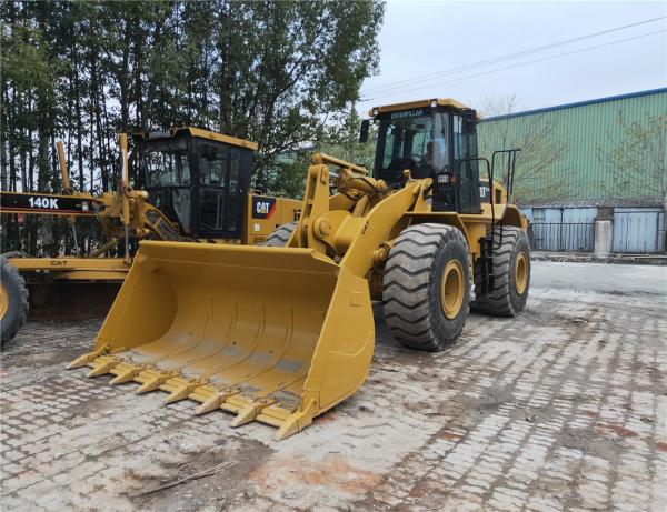 Japan Manufactured Secondhand Caterpillar 23ton 966h Wheel Loader in Good