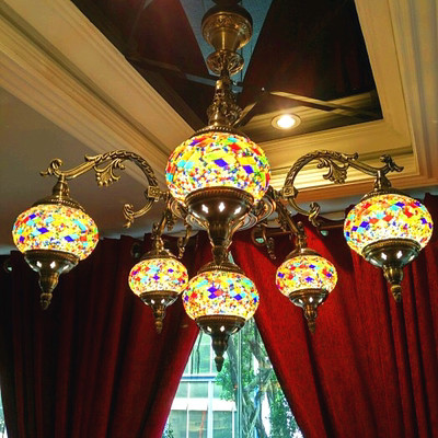 Turkish turkish lamps Chandelier Retro Vintage Chandelier(WH-DC-24)