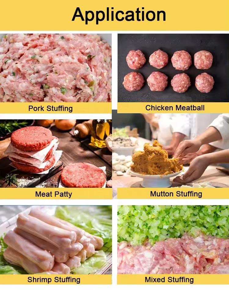 Multifunctional Fresh Frozen Meat Cutting Meat Processing Machine With Stainless Steel Body Material