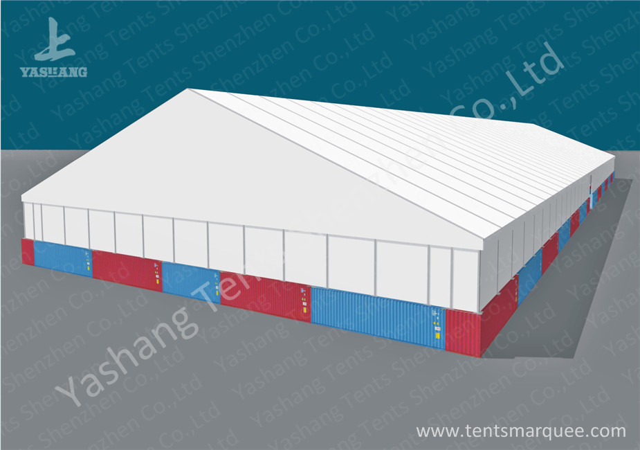 40M Large Square Industrial Warehouse Tent / temporary tent structures