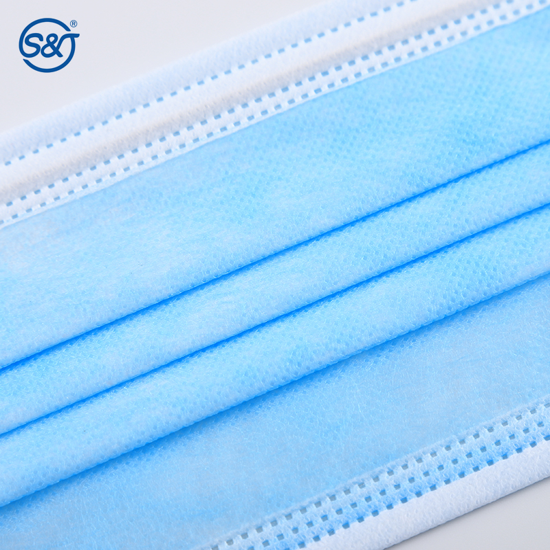 3-ply Protective Disposable Surgical Face Mask Medical Tie on Head Straps Daily Use Hospital Dental 3 Layers ASTM LEVEL TYPE IIR