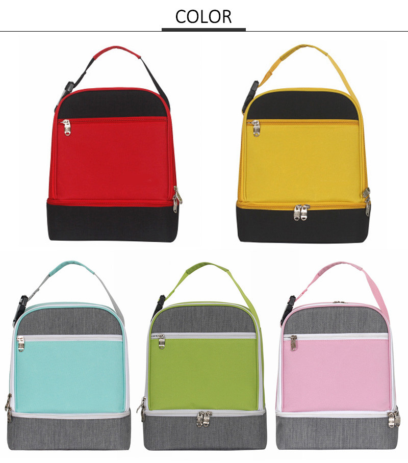 Folding Nylon Thermal Insulated Meal Storage Bag