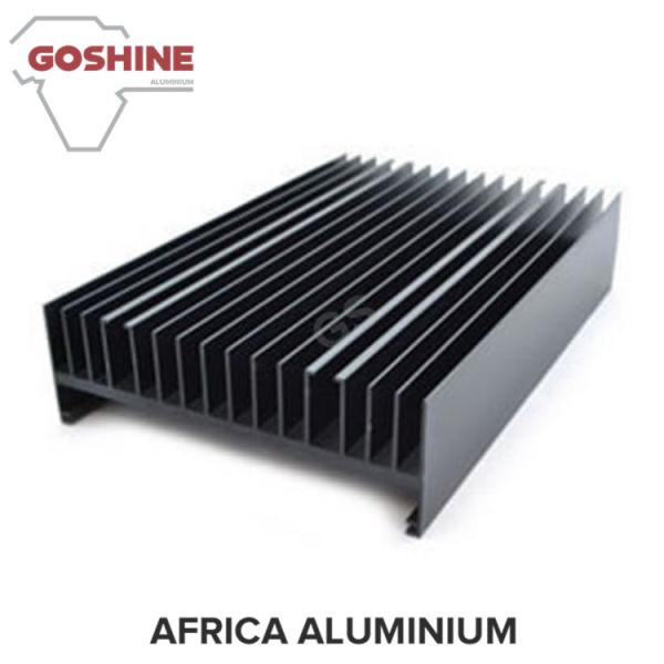 Silver Professional Sand Blasted Anodized LED Heat Sink Aluminium Profiles High