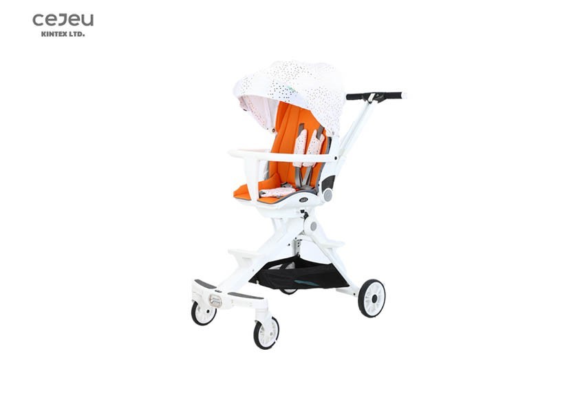 Wheelive Lightweight Baby Stroller, One Hand Easy Fold Compact Travel Stroller with Adjustable Backrest & Storage Basket
