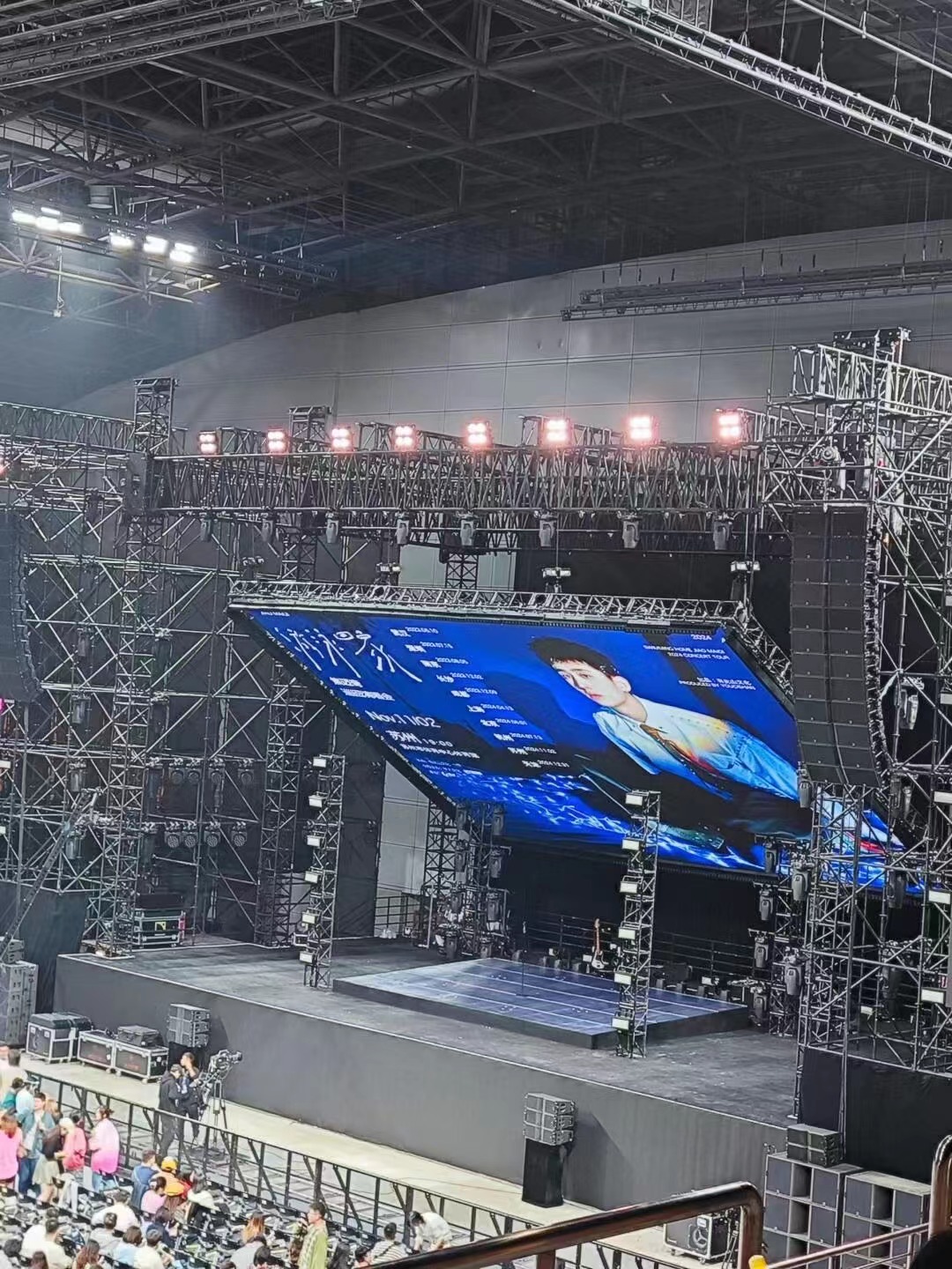 Black Silver Aluminum Lighting Truss Customized Foldable Portable Square Aluminum Truss
