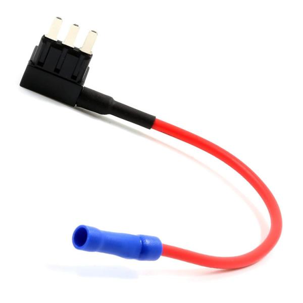 Quality Micro3 In Line Blade Fuse Holder For Micro3 Fuses 32V 30A Nylon Material for sale