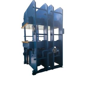 Semi-automatic Rubber Frame Vulcanizing Machine with 500-ton Clamping Force for