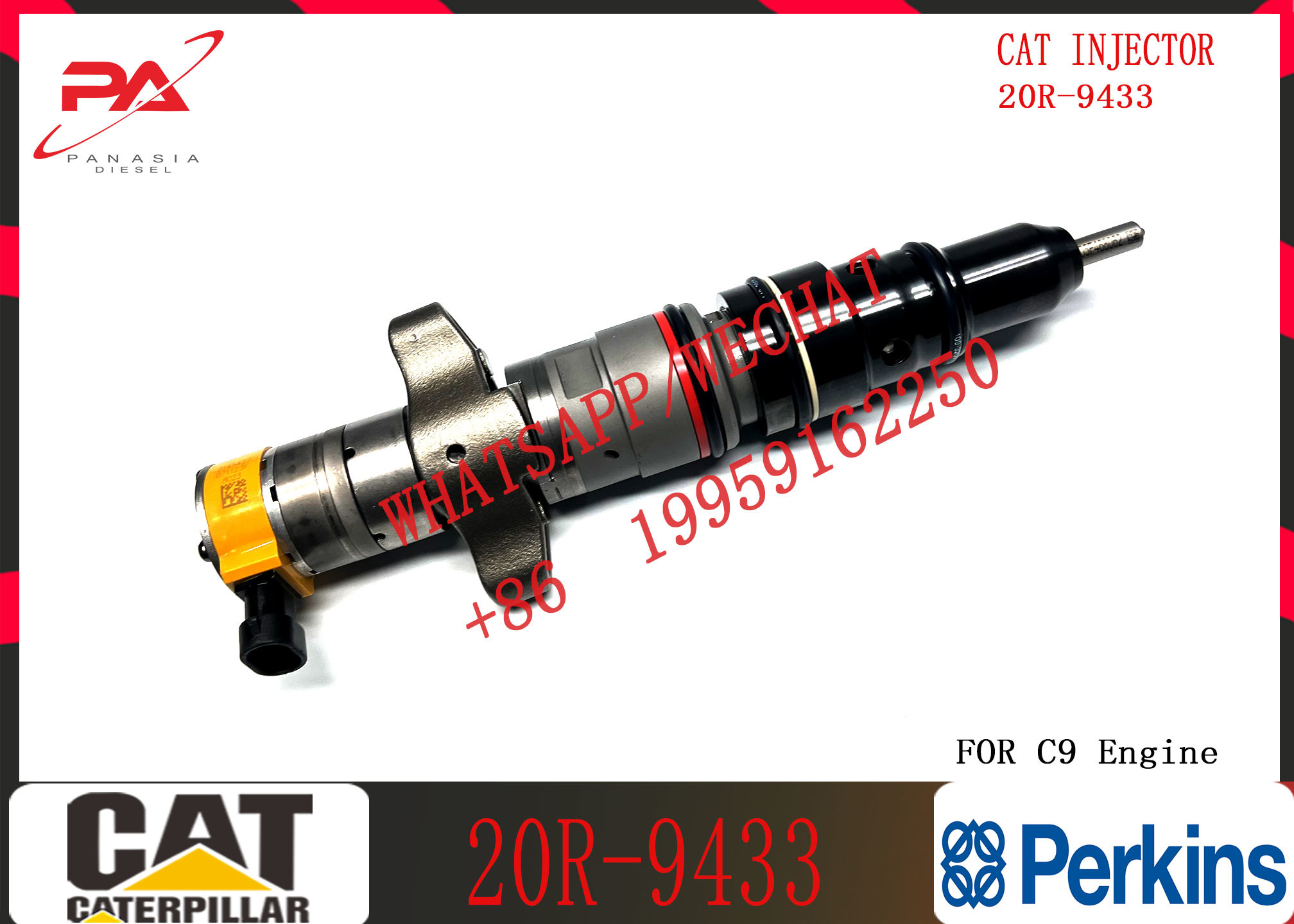 High Quality Diesel Fuel Injector 258-8745 265-8106 267-3361 387-9435 53L-8062 387-9437 387-9438 328-2577 20R-9433