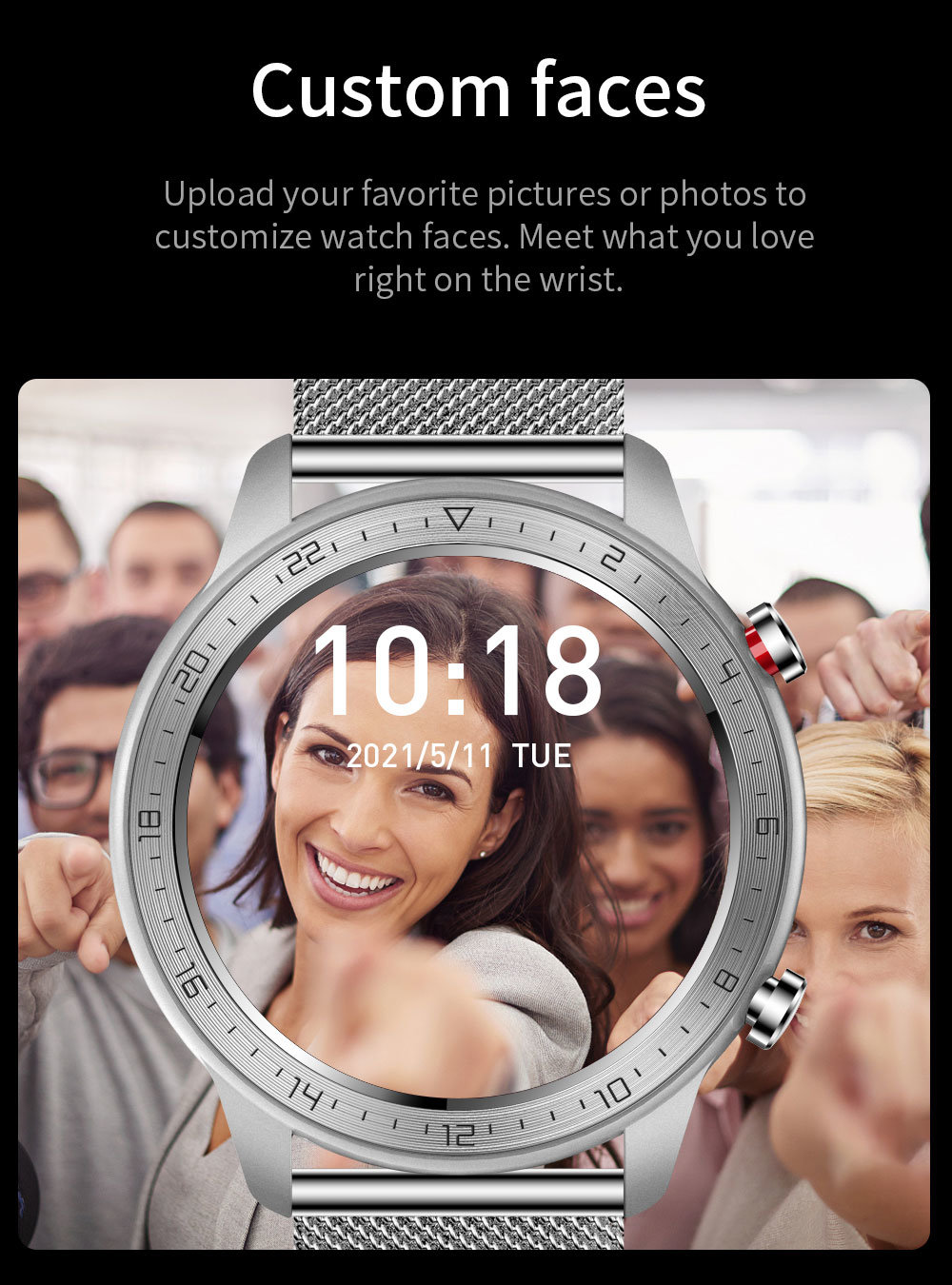Sport Style Heart Rate Monitor Blood Pressure Blood Oxygen Tracker Bt Call Smartwatch Local Music Player Smart Watch Mx13z