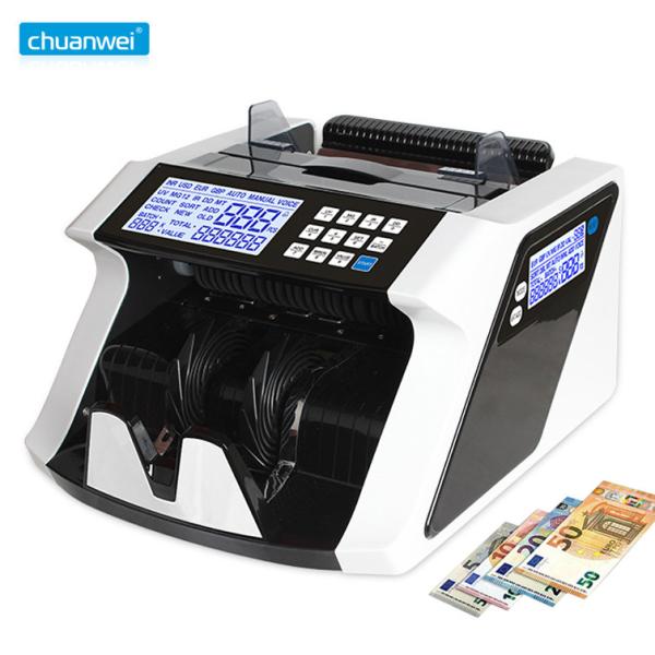 AL-7800 UV MG IR Manual Value Worldwide Currency Money Counter With Fake