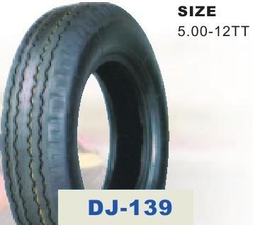 Electric Tricycle Parts 5.00 - 12 Three Wheel Motorcycle Tire with 37%-56%