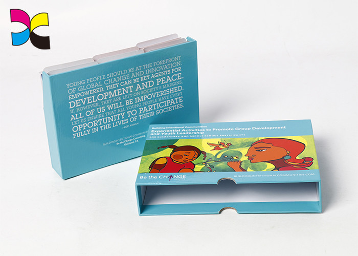 Toothpaste Structure Card Printing Services Set Full Colors Custom Lamination