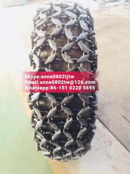 Heavy mining tire protection chain 1200-24 manufacture of tyre chains from China