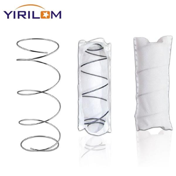 Quality 4 Inches Pocket Spring For Sofa Pocket Spring Supplier Customized Pocket Coil Spring For Sofa Cushion for sale