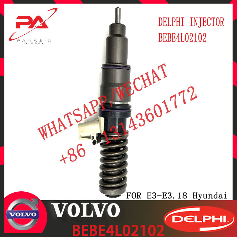 Diesel Engine Parts Fuel Injector 63229475 33800-82700 BEBE4L02001 BEBE4L02002 BEBE4L02102