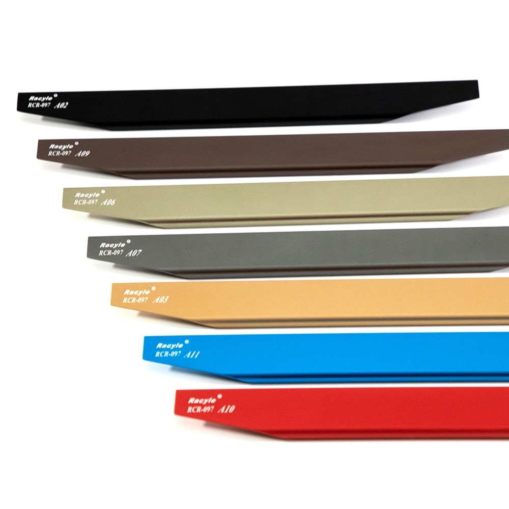 Kitchen Wardrobe Door 397mm Aluminum Cabinet Handles