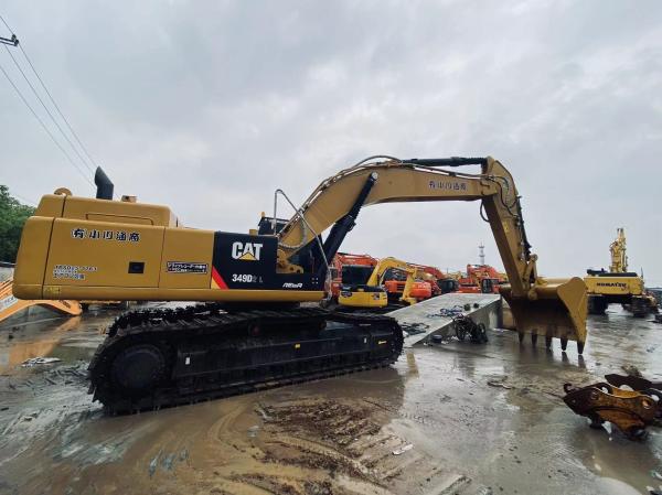 Original Japan Cat 349D Second Hand Excavator , Caterpillar Used Track Excavator