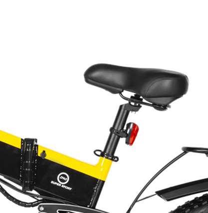 26 inch Disc Brake Folding Frame Fat Ebike with 48V 1000W Motor and 12.8AH Hidden Battery