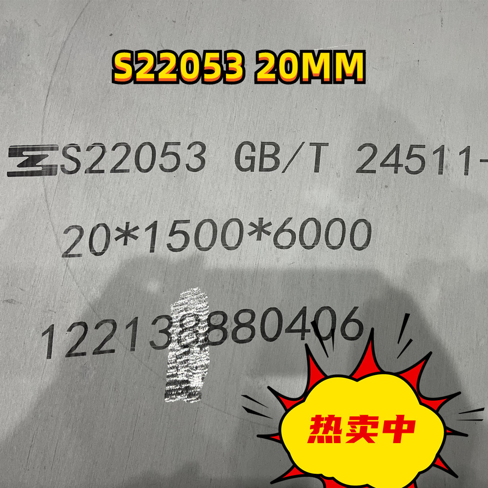 2205 Duplex ss Plate Stainless Steel 6*1500*6000MM DIN1.4462 Duplex 2205 S31803 S32205