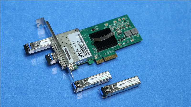 High Quality Low Price 4 Port PCIex 4 Server Adapter Gigabit Ethernet Server Network Interface Card Fiber Optic Lan Card