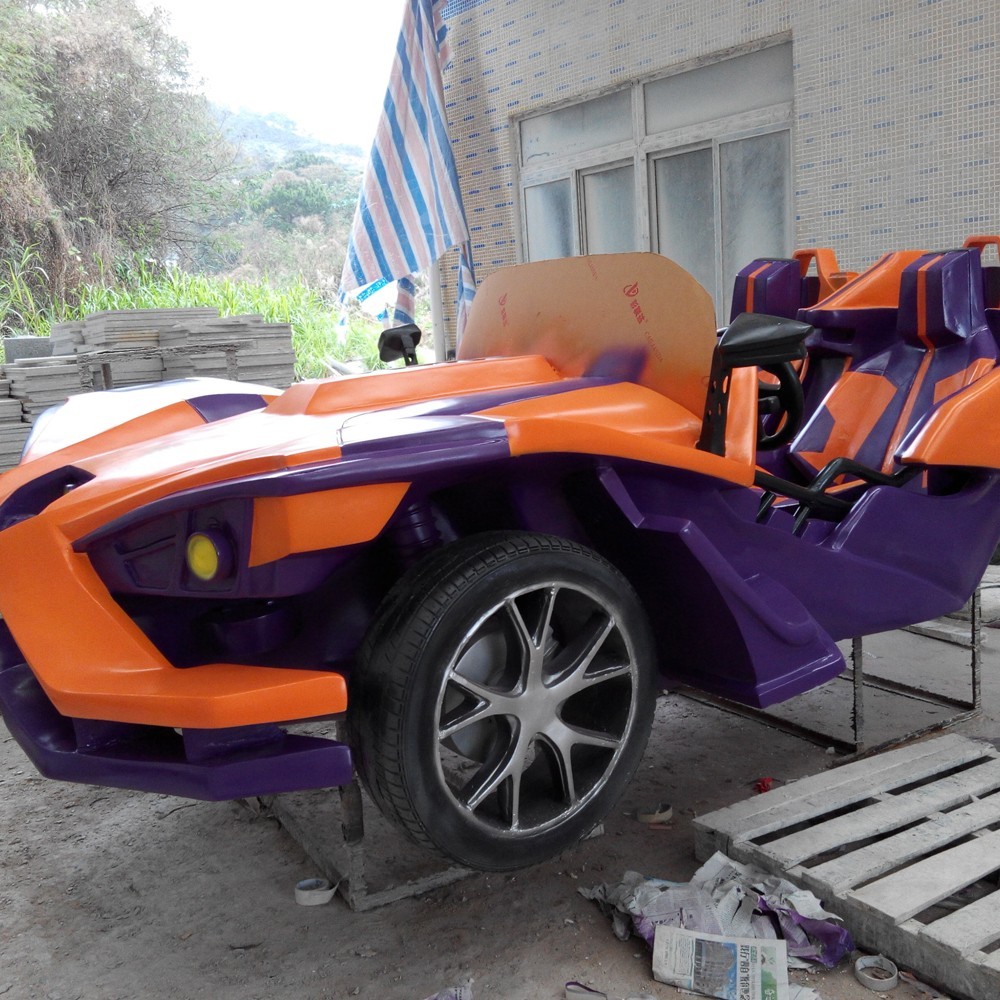outdoor garden decorative statue Ferrari car model multi-color fiberglass as in car shopl/ Celebrating party