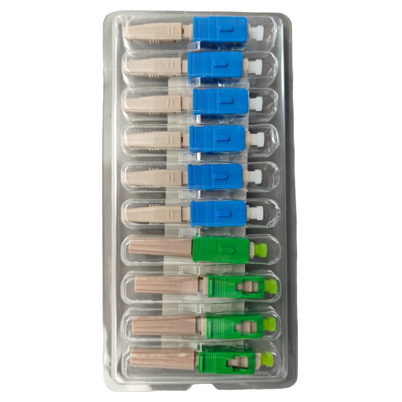 FTTH SC APC UPC Assembly 0.3dB Low Il Indoor Quick Connectors Optical Fiber Fast Connector