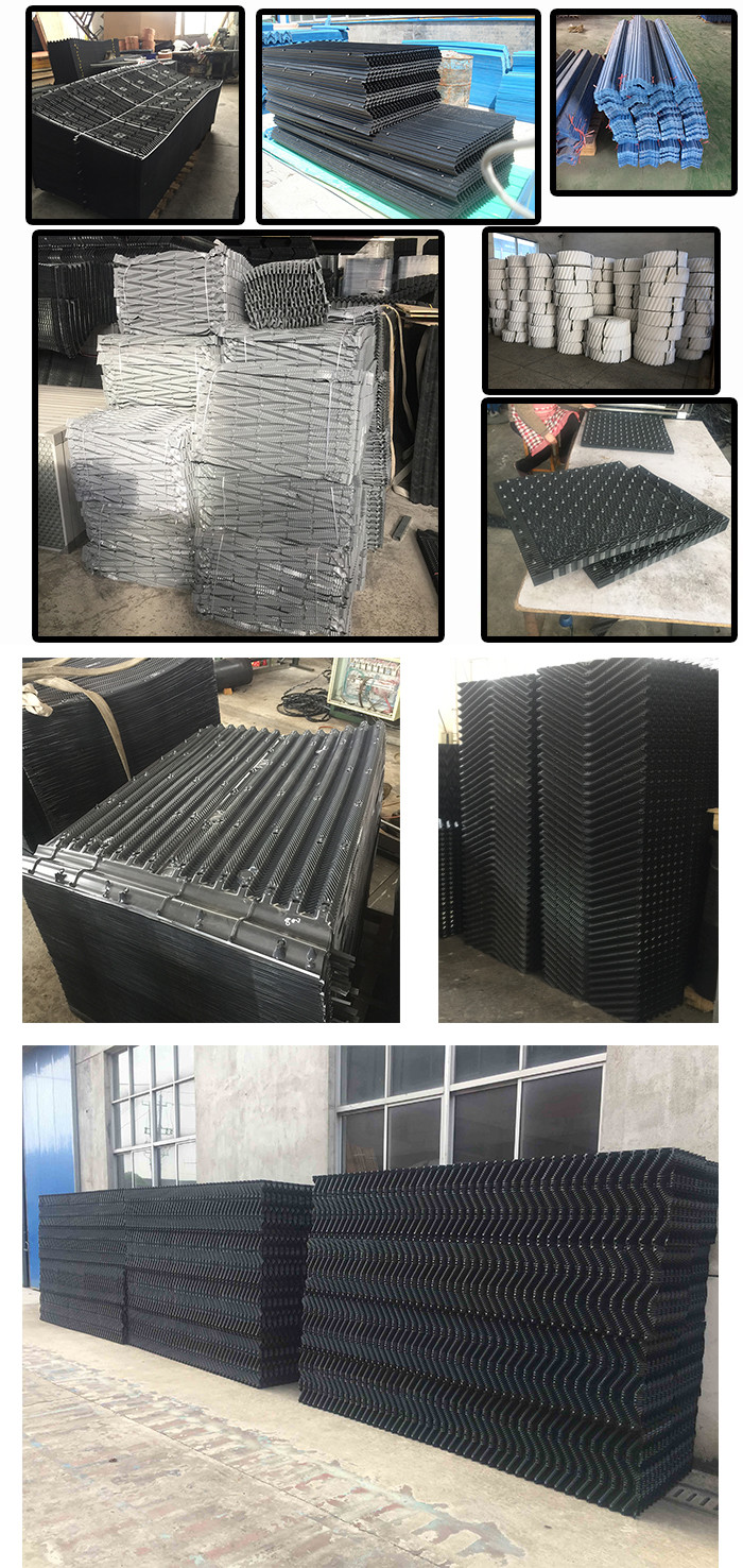 Splash fill counter flow cooling tower film fill splash counter flow cooling tower