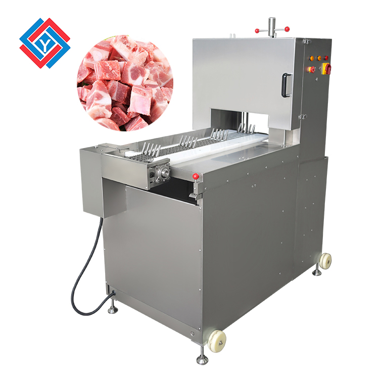 Automatic Pig Feet Cutting Machine With 4 Pcs Saw Chicken Chuncks Machine